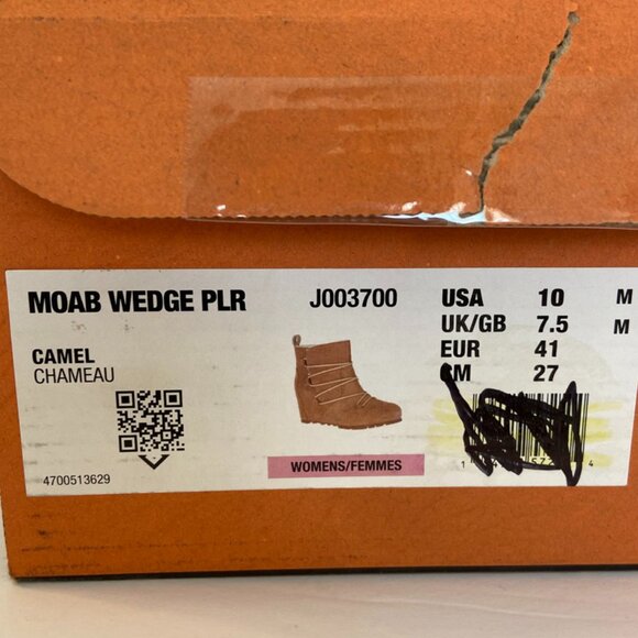 NWT Merrell Camel Moab Wedge Polar Boot - Picture 9 of 13